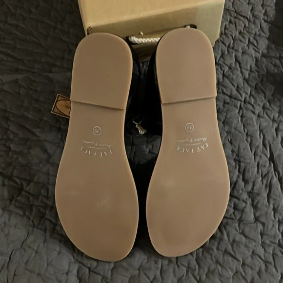 Fat Face Ellen Buckle Strap Black Sandals - Picture 7 of 7